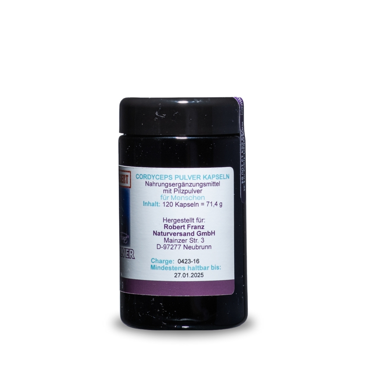 Cordyceps - 120 Kapseln – Bild 2