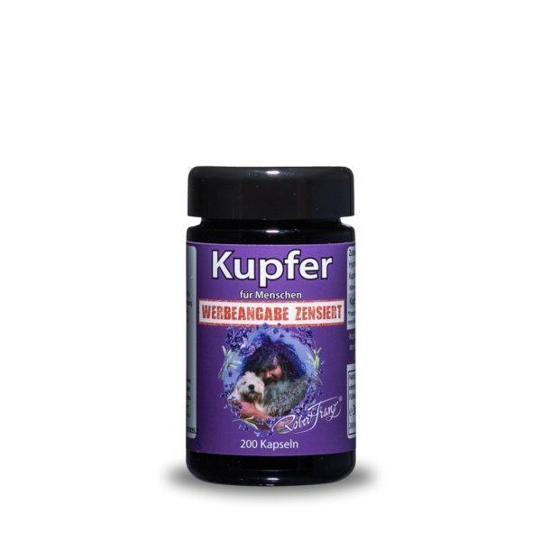 Kupfer - 200 Kapseln