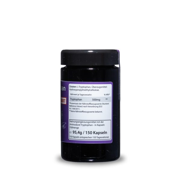 L-Tryptophan - 150 Kapseln – Bild 2
