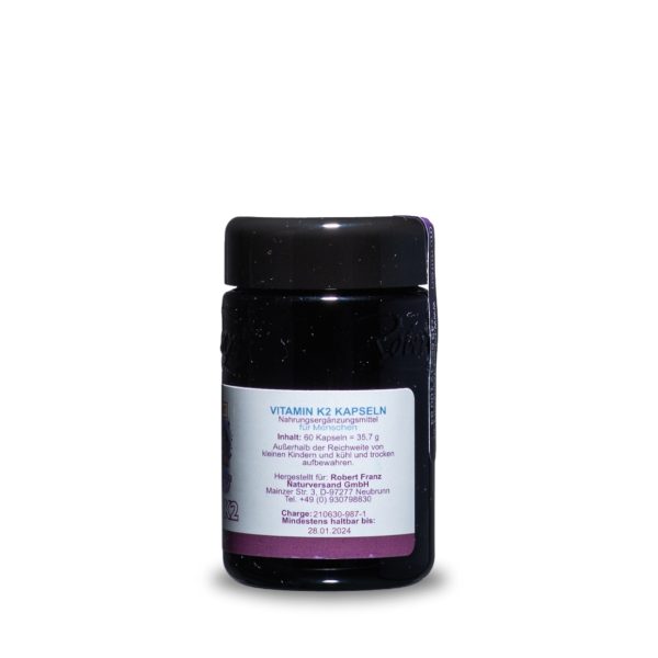 Vitamin K2 - 60 Kapseln – Bild 2