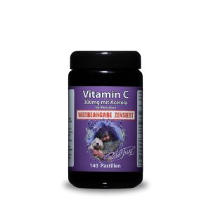 Vitamin C 300mg mit Acerola - 140 Lutschpastillen