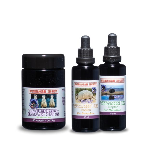 OPC 65 + Vitamin D3 + Vitamin K2 I Set