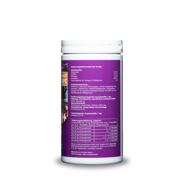 Haut & Fell Pellets - 900g (nur für Hunde) – Bild 2