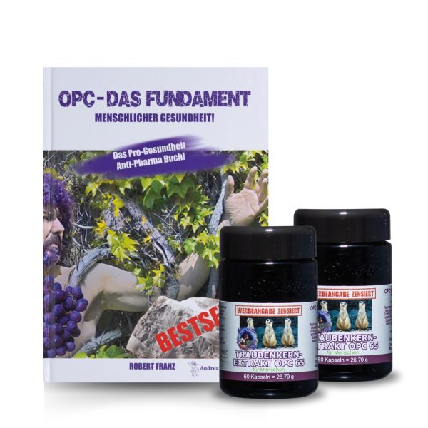 2er OPC 65 Set +  GRATIS OPC Buch -  Das Fundament der Gesundheit I Set