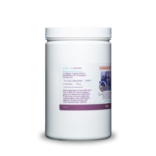 L-Carnosin - 500g Pulver – Bild 3