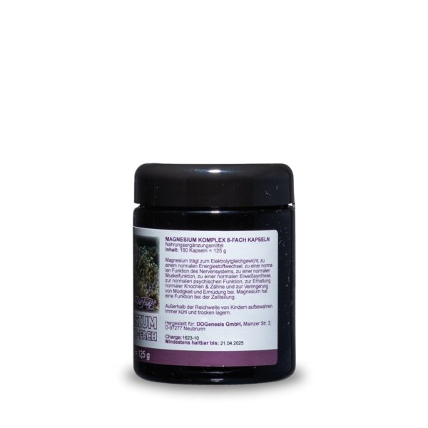 Magnesium 8-fach Komplex - 180 Kapseln – Bild 2