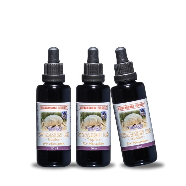 3x Vitamin D3 - 50ml I Set