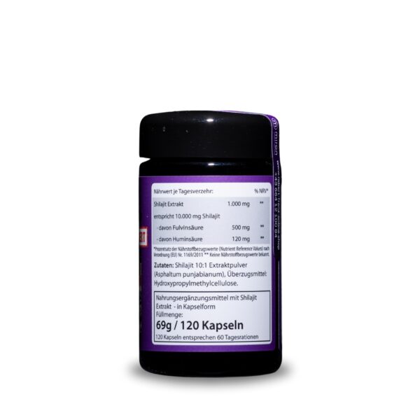 Shilajit Mumijo - 120 Kapseln I Robert Franz – Bild 3